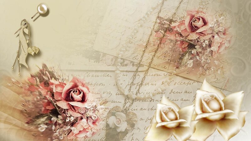 Roses and Vintage Accessories