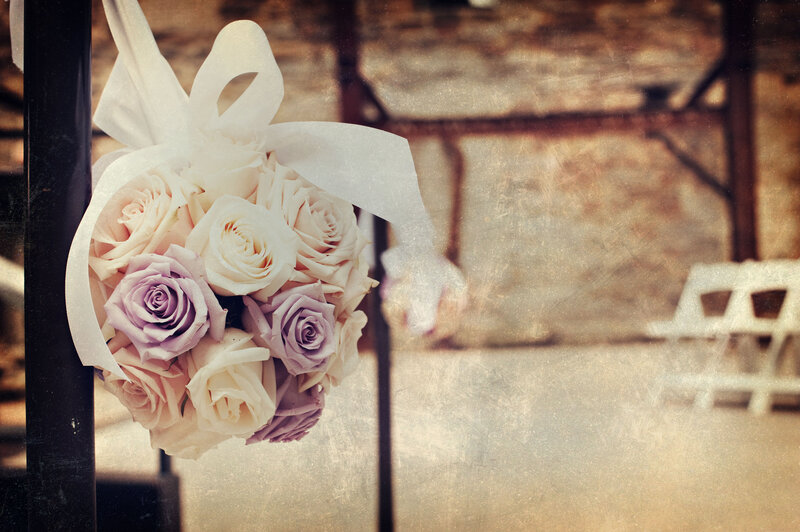 Roses in a Bouquet — White