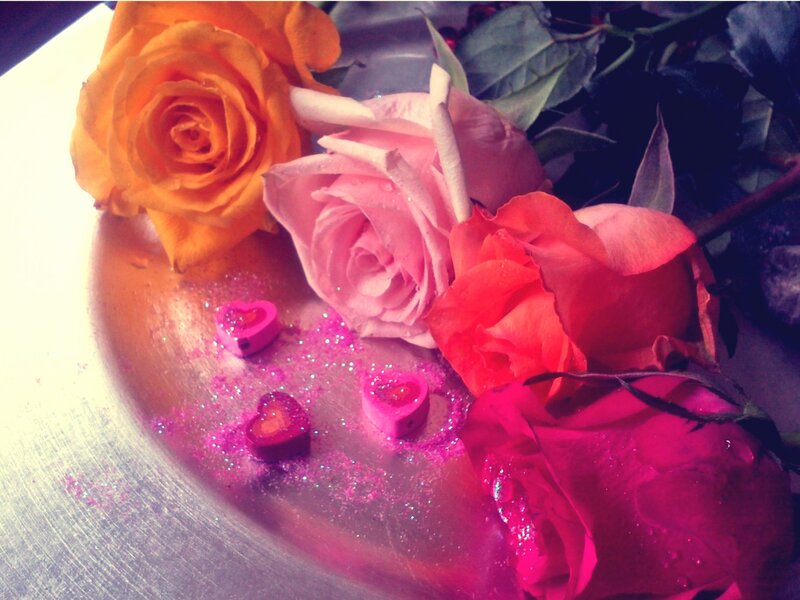 Roses in a Bowl — Pink