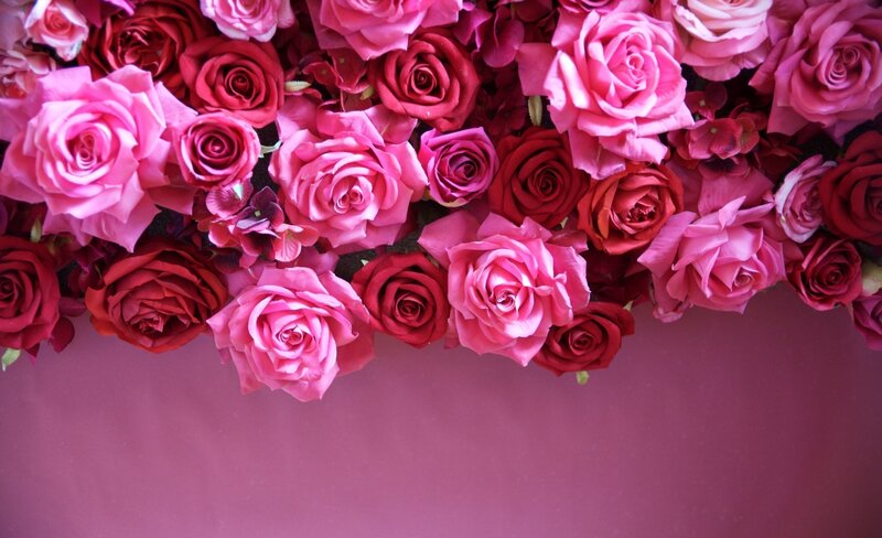 Roses in a Floral Arrangement