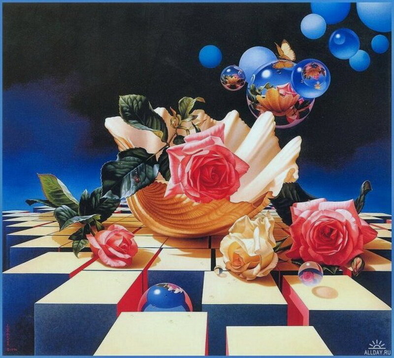 Roses in a Shell