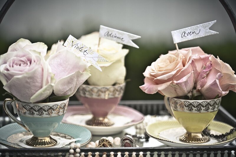 Roses in Teacups