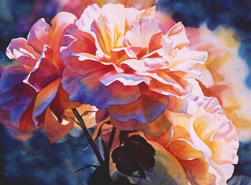 Roses in Watercolor