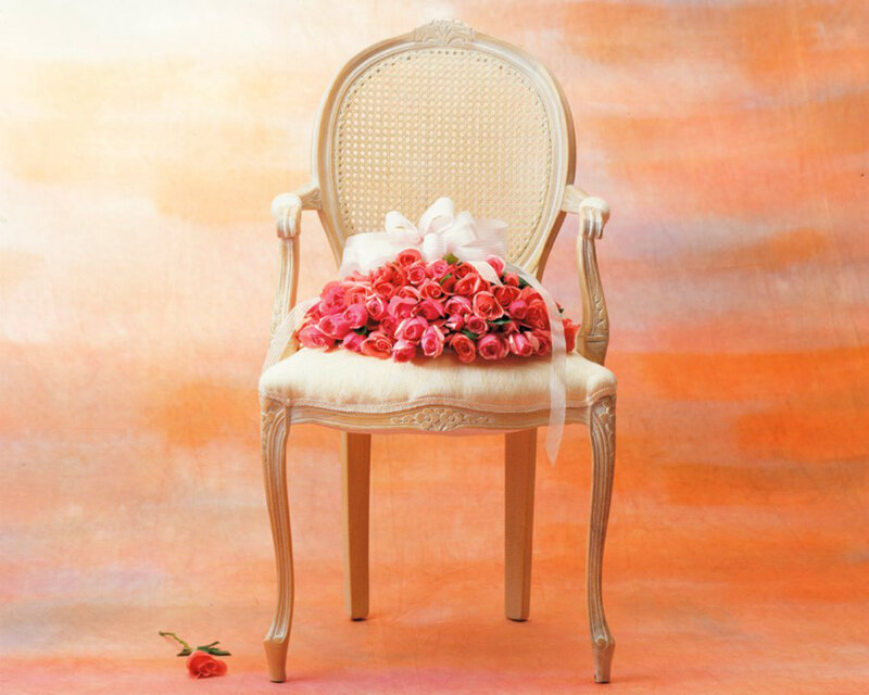 Roses on a Chair