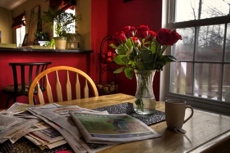 Roses on a Table