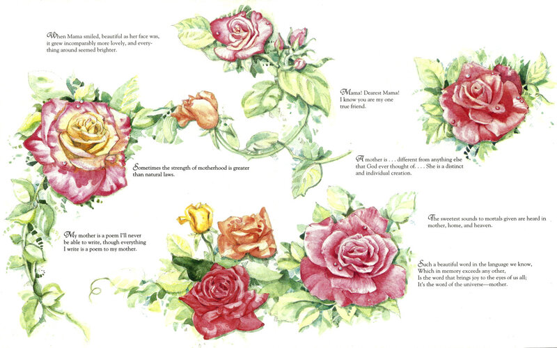 Roses with Quotes