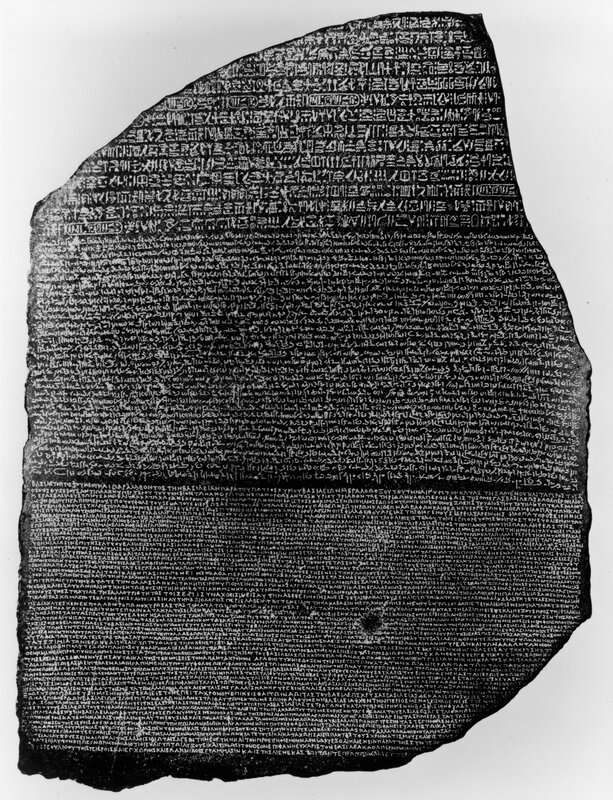 Rosetta Stone artifact