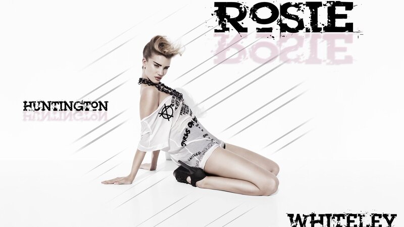 Rosie Huntington-Whiteley in fashion shoot