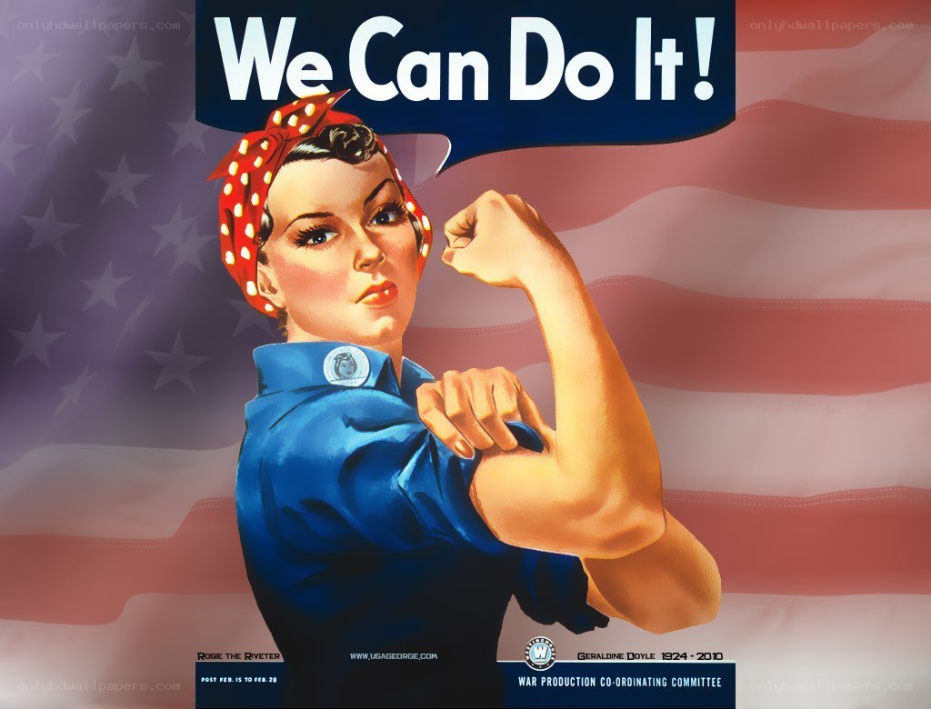 Rosie the Riveter poster
