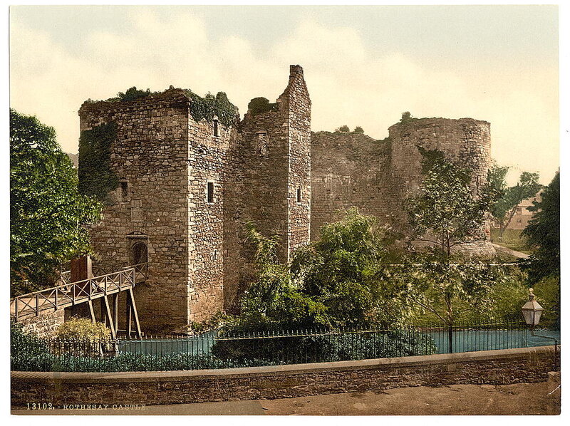 Rothsay Castle ruins