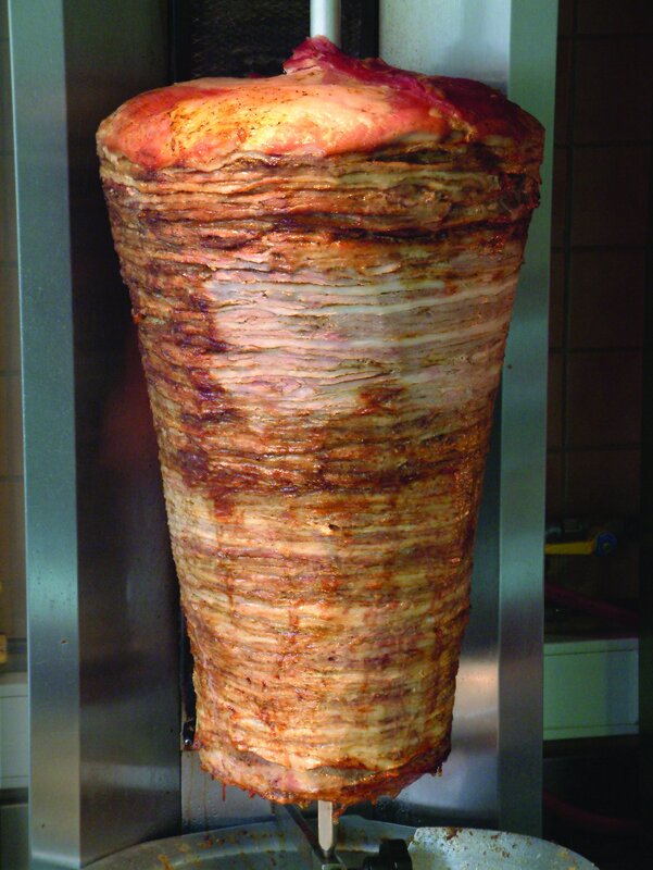 Rotisserie Meat Stack — Brown, Neutral