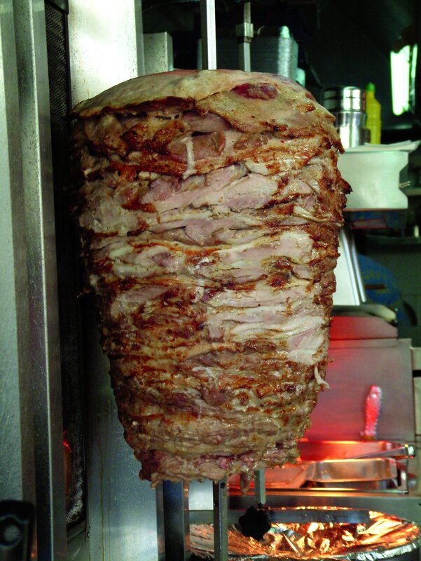 Rotisserie Meat Stack — Brown