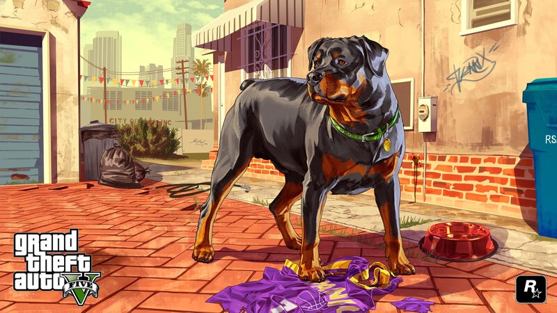 Rottweiler Dog — Brown