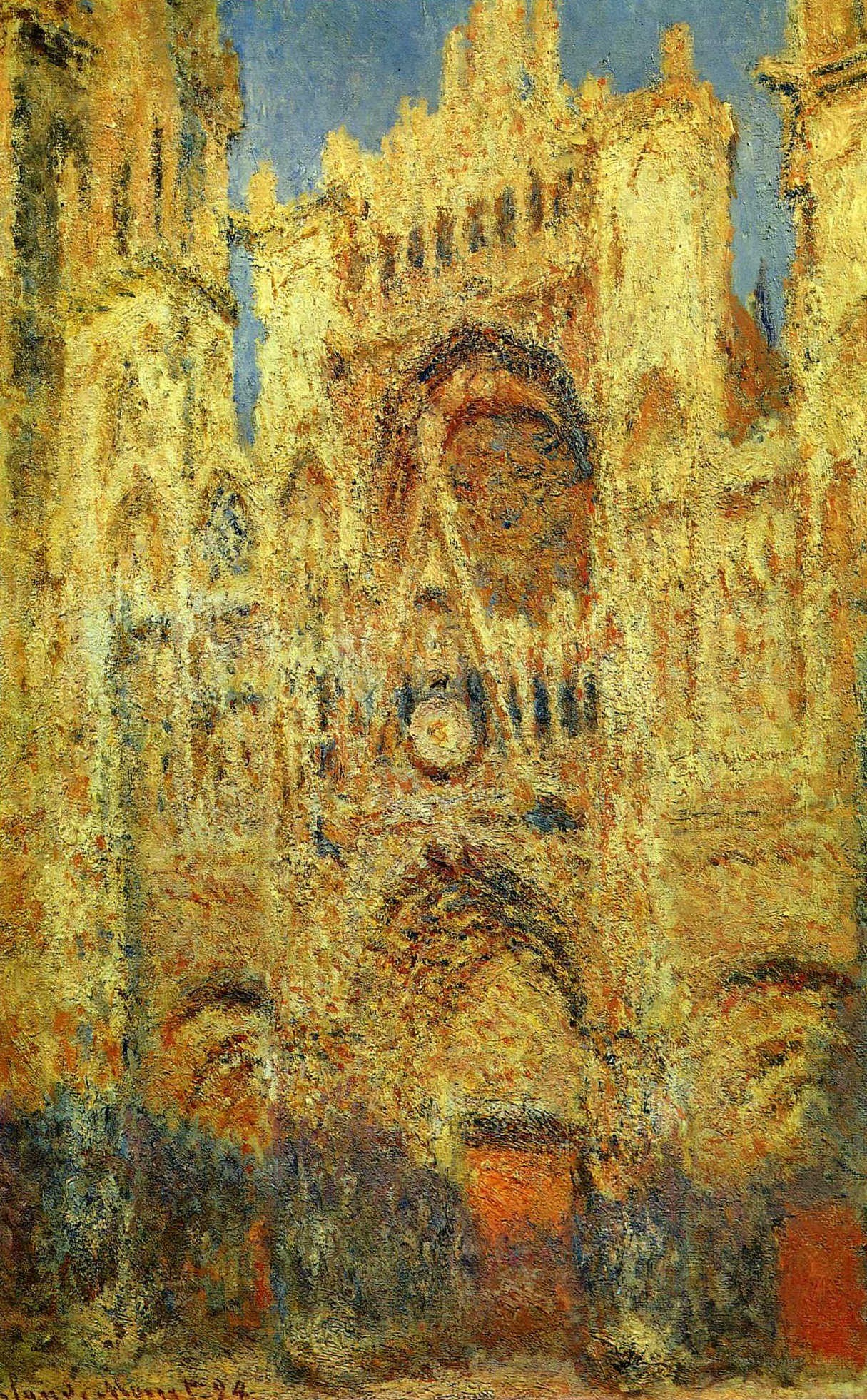 Rouen Cathedral facade