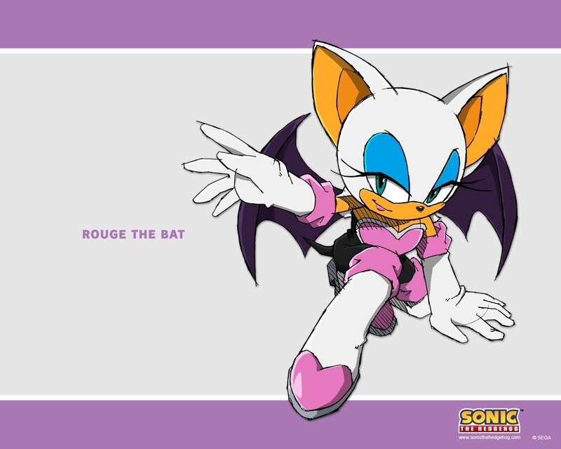 Rouge the Bat character art