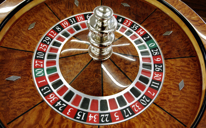 Roulette Wheel — Brown