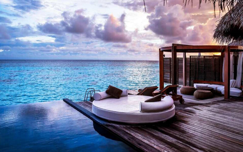 Round Daybed on Deck