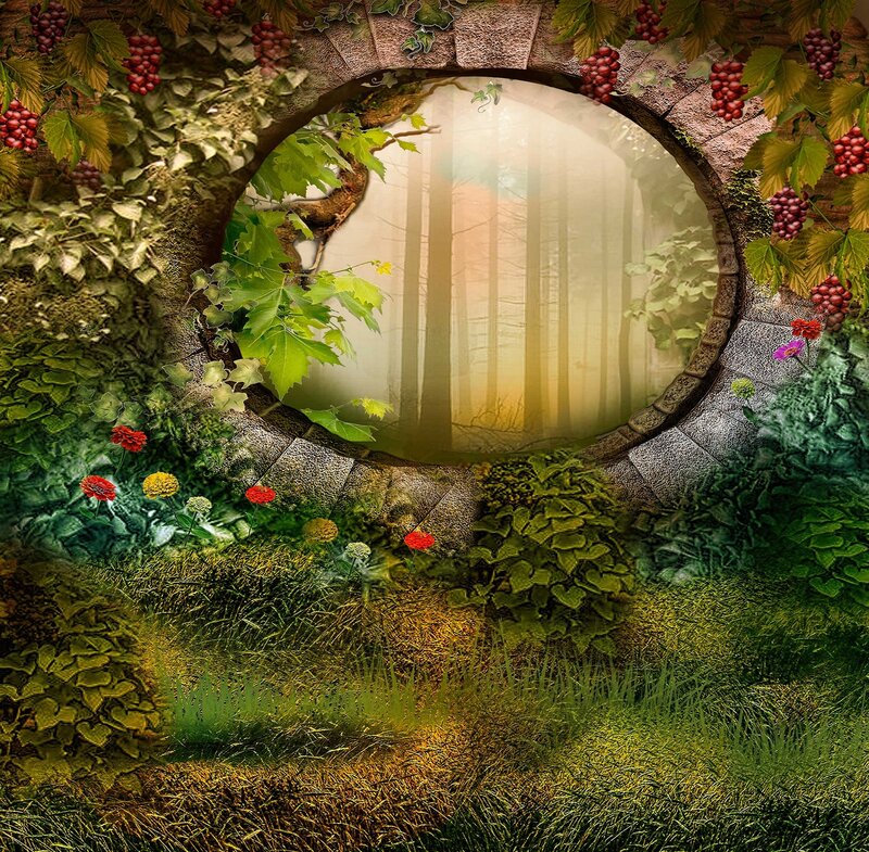 Round Stone Archway