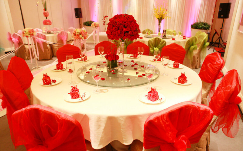 Round Wedding Table