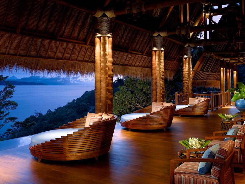 Round Wooden Loungers
