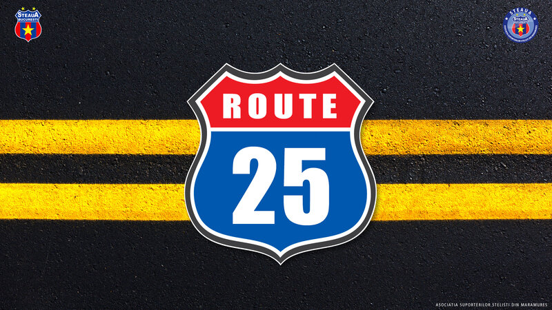 Route 25 Sign