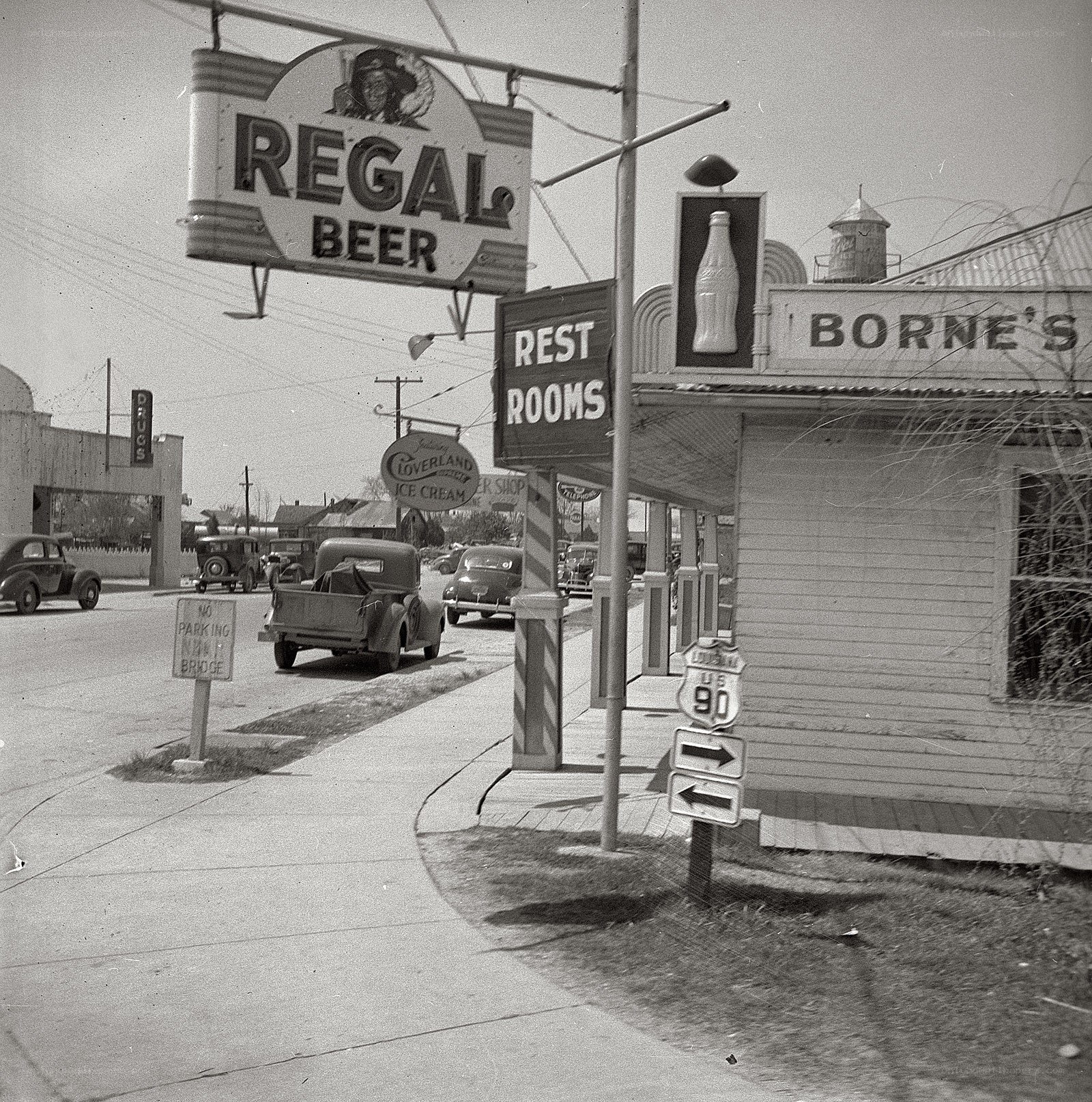 Route 90 roadside stop