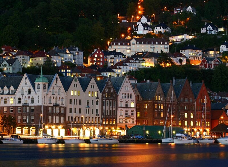 Row of Historic Buildings