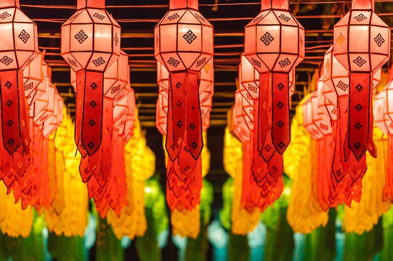 Row of Lanterns