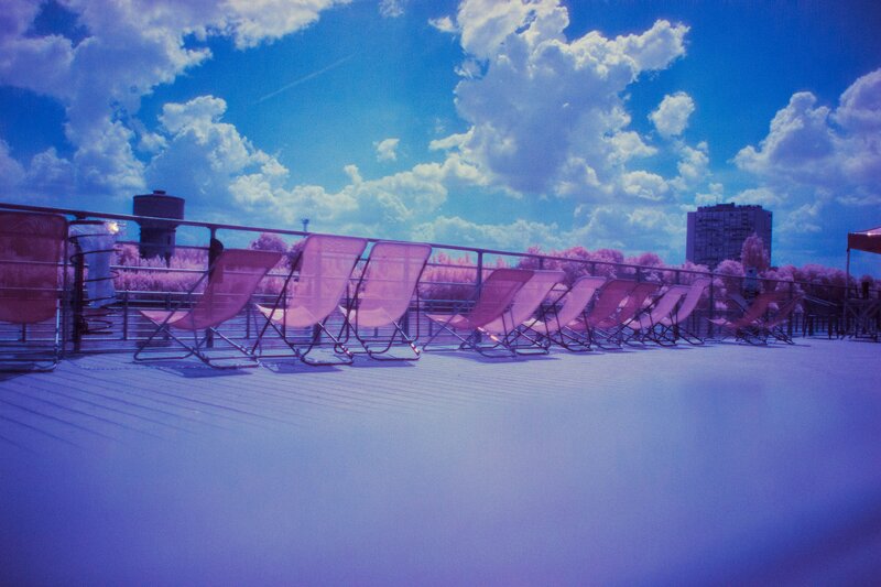 Row of Lounge Chairs