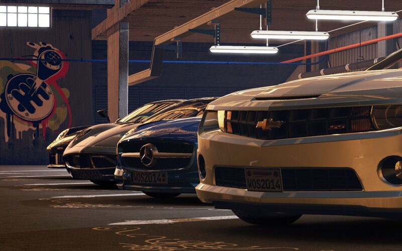 Row of Luxury Cars