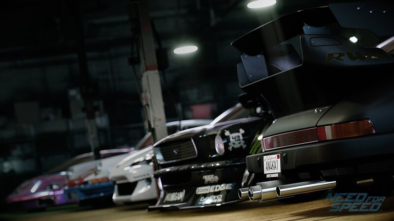 Row of Modified Cars