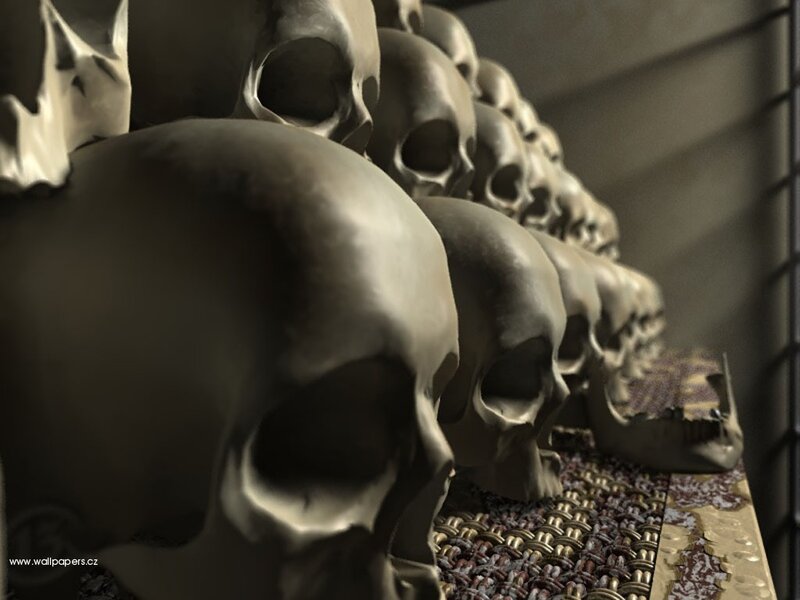 Row of Skulls