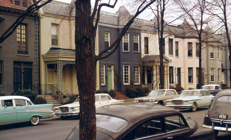 Row of Townhouses — Gray