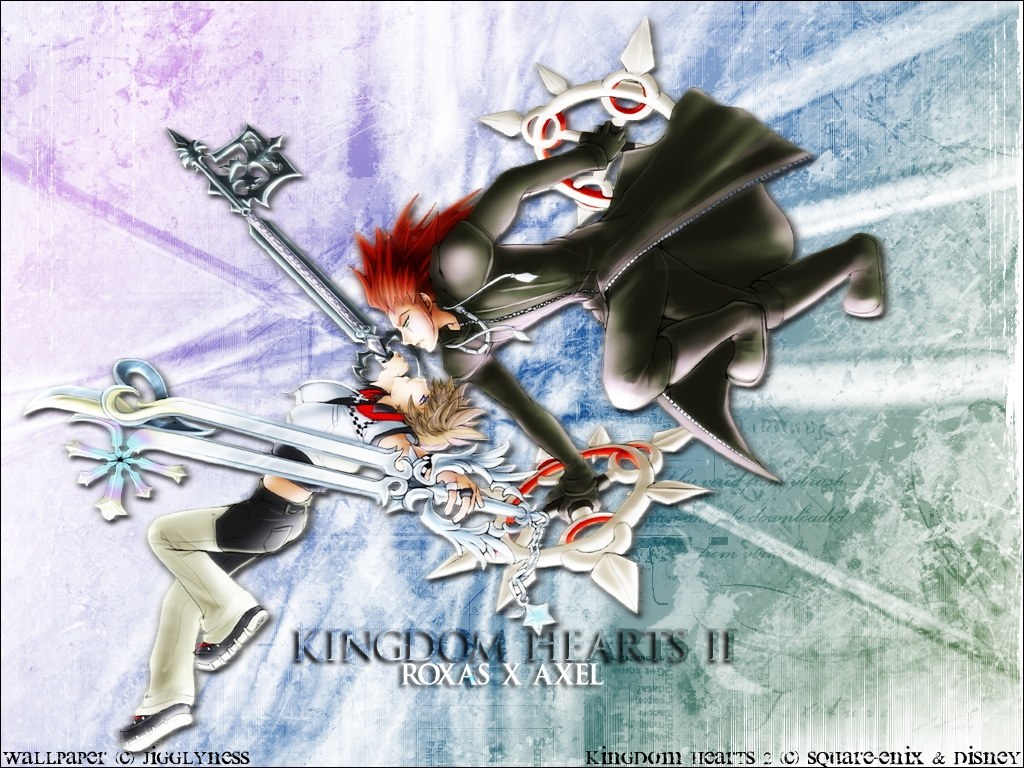 Roxas and Axel clash