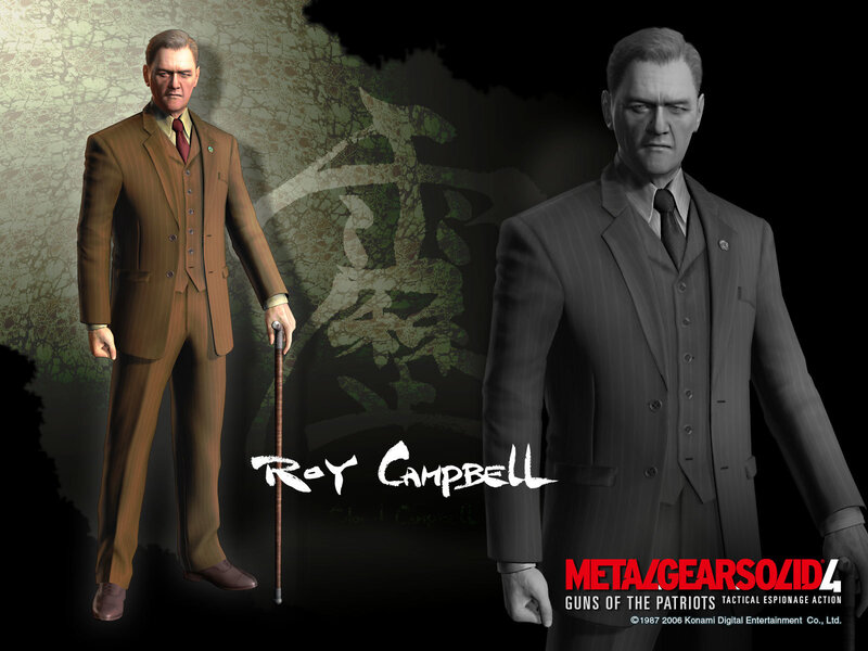 Roy Campbell from Metal Gear Solid 4