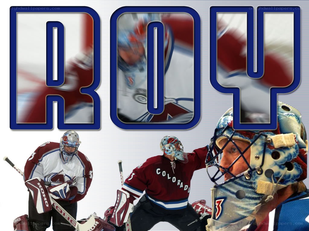 Roy hockey player collage