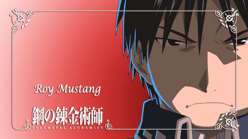 Roy Mustang Character — Red