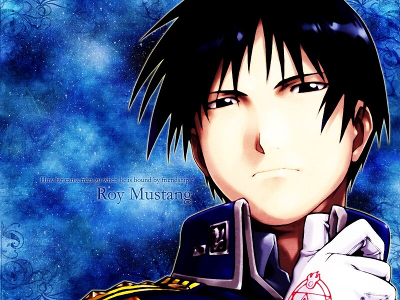 Roy Mustang from Fullmetal Alchemist