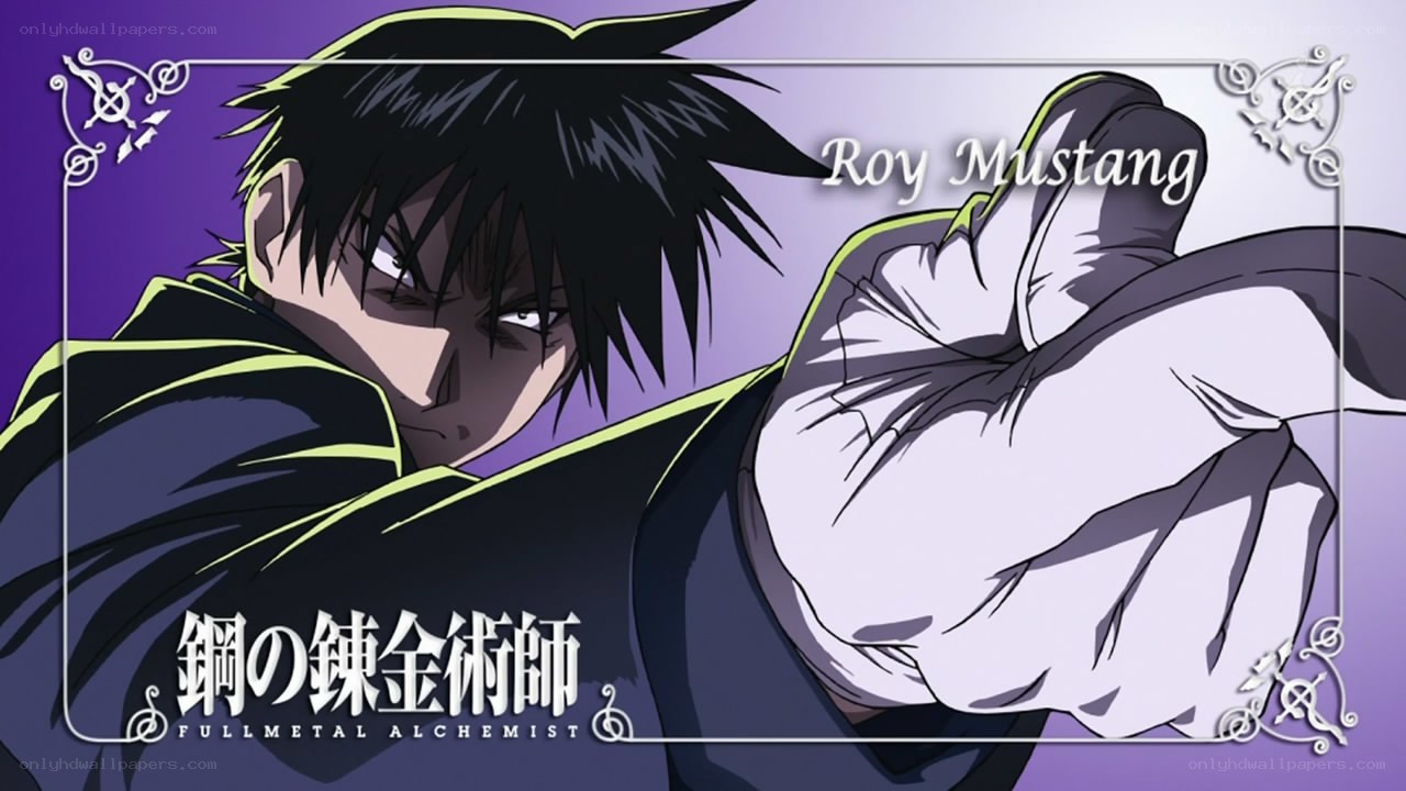 Roy Mustang from Fullmetal Alchemist
