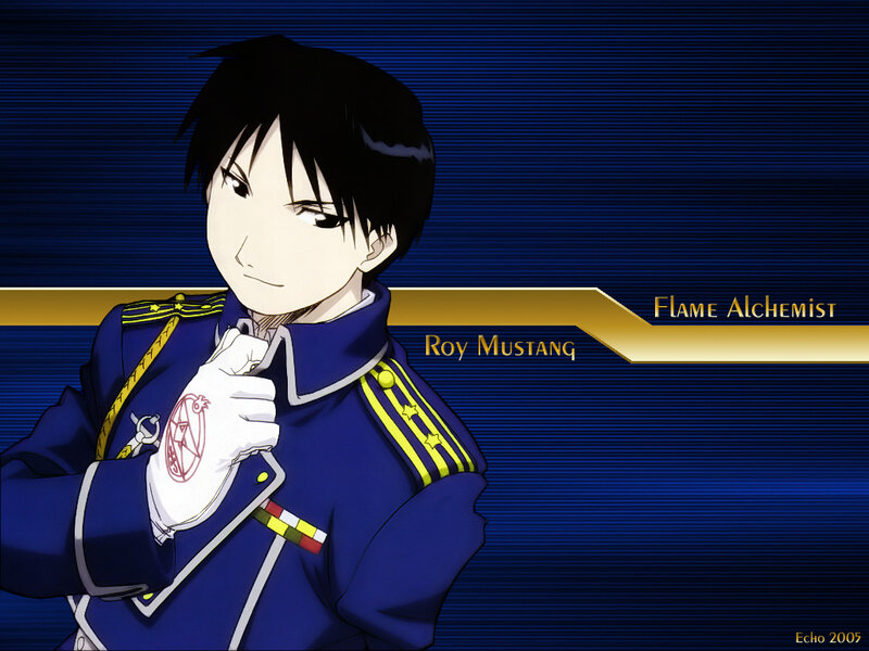 Roy Mustang from Fullmetal Alchemist