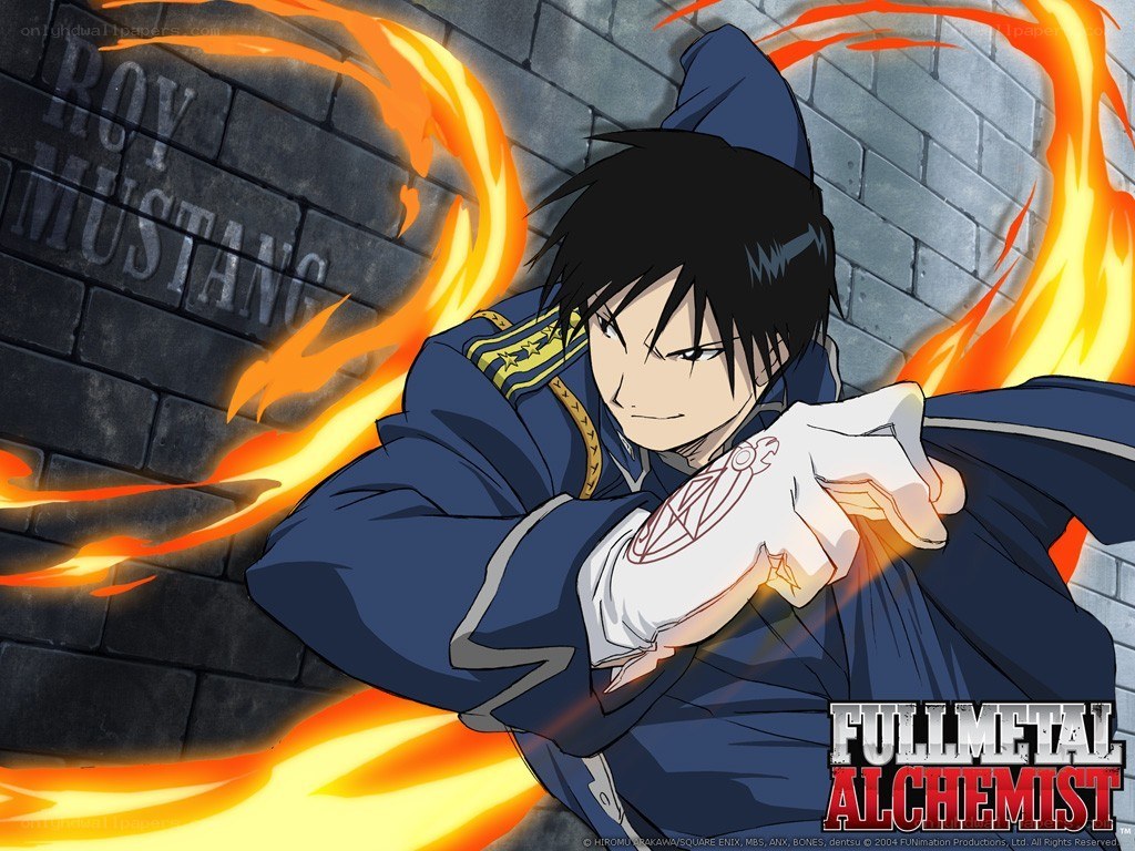 Roy Mustang in action