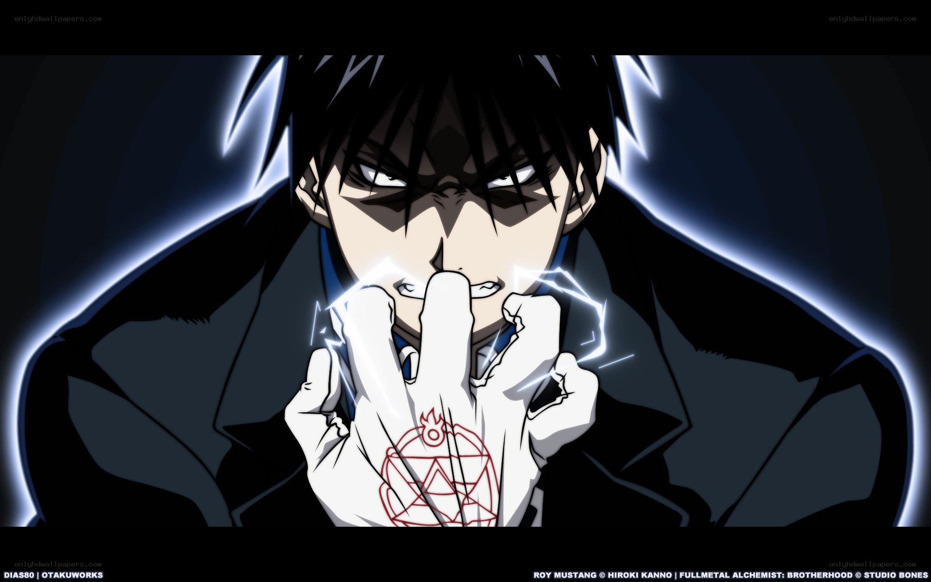 Roy Mustang in alchemy