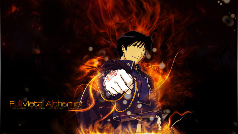 Roy Mustang Pointing