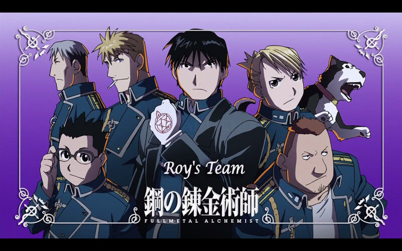 Roy's Team from Fullmetal Alchemist