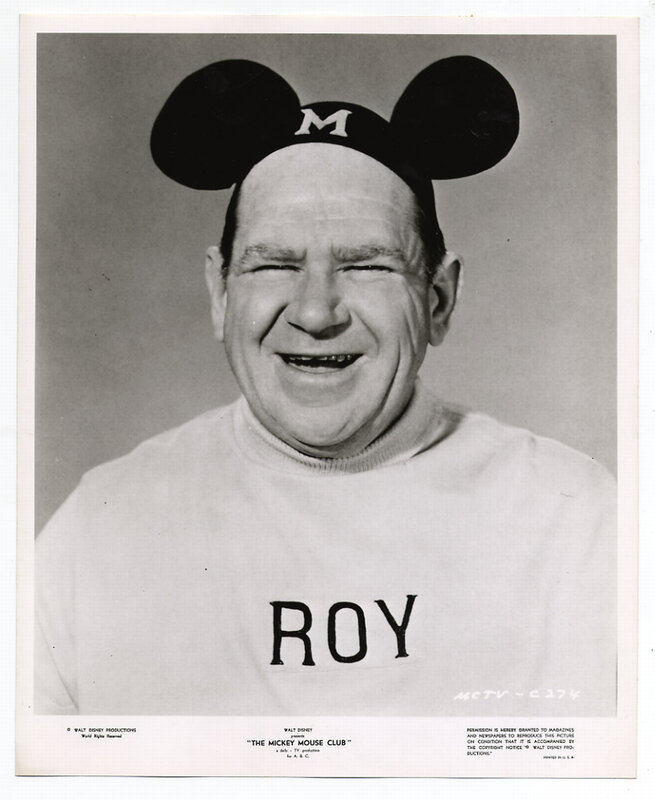 Roy with Mickey Mouse ears