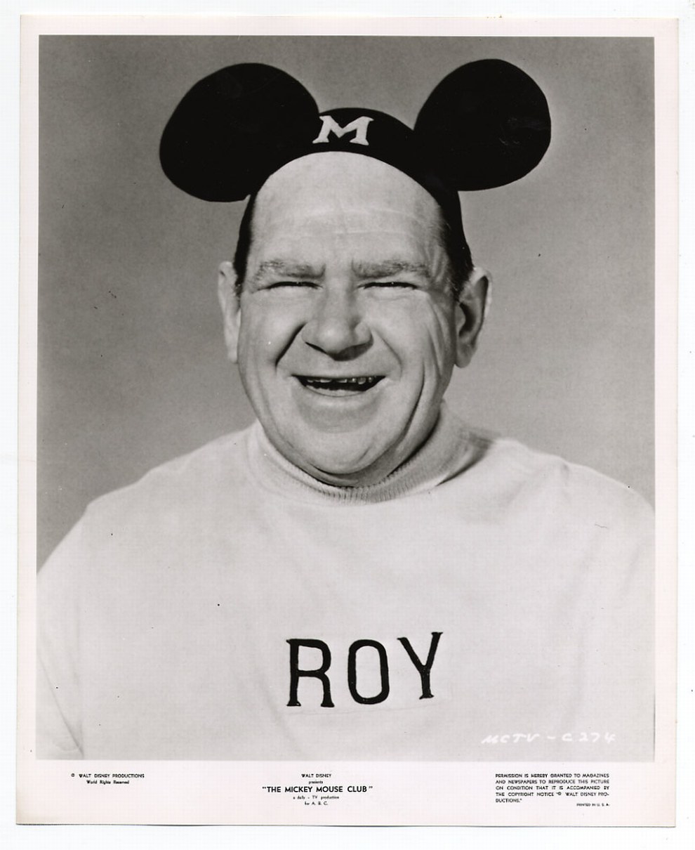 Roy with Mickey Mouse ears