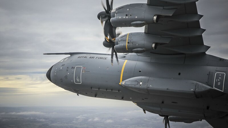 Royal Air Force Aircraft — Gray, Dramatic