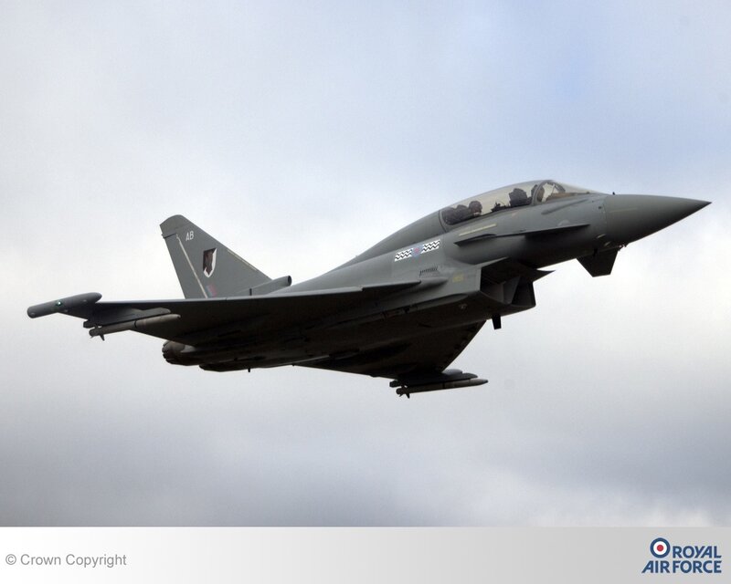 Royal Air Force Typhoon jet