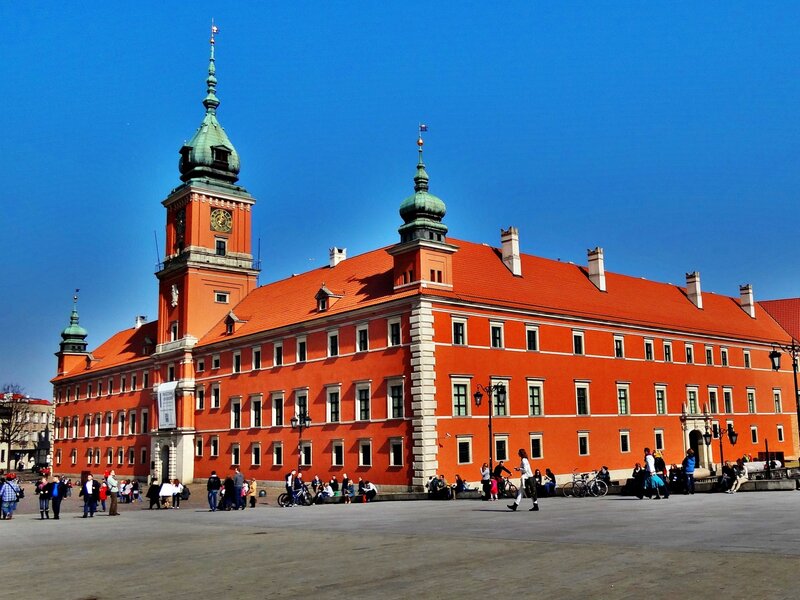 Royal Castle in Warsaw — Red
