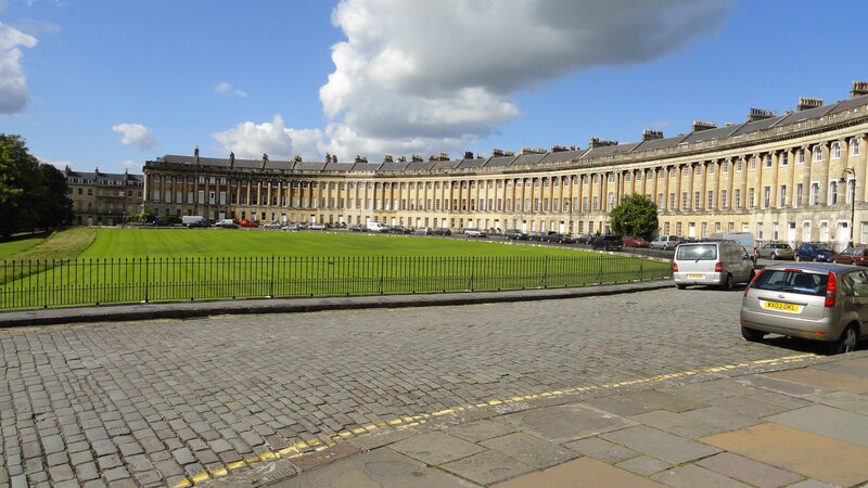 Royal Crescent in Bath